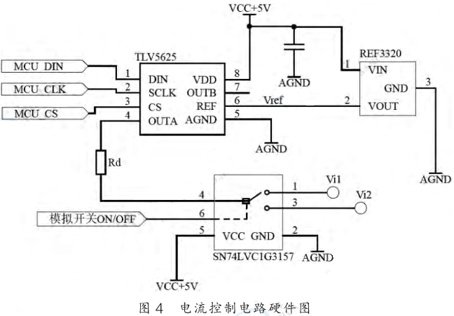 电流控制电路硬件图